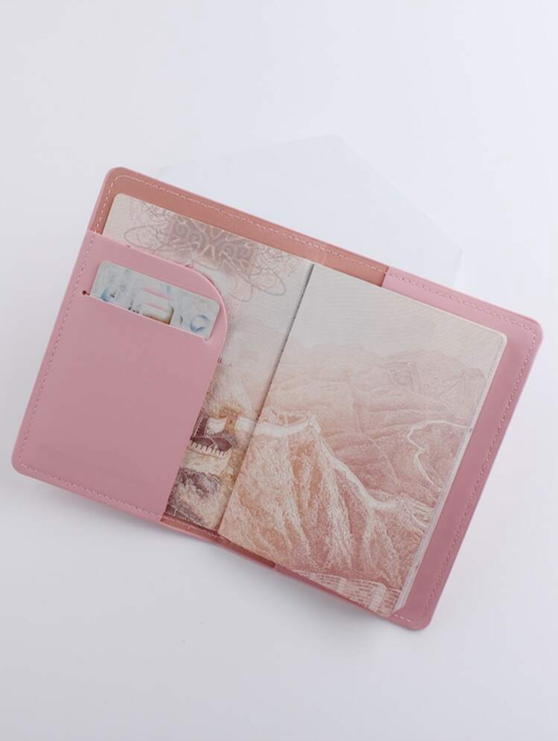 Estuche Para Pasaporte Con Estampado De Letras Porta Pasaporte Cartera Para Pasaporte Útiles Escolares Cosas Escolares Para La Escuela Para Estudiantes Funda Para Pasaporte Para Viajes En Avión Accesorios De Viaje Para El Regreso A La Escuela