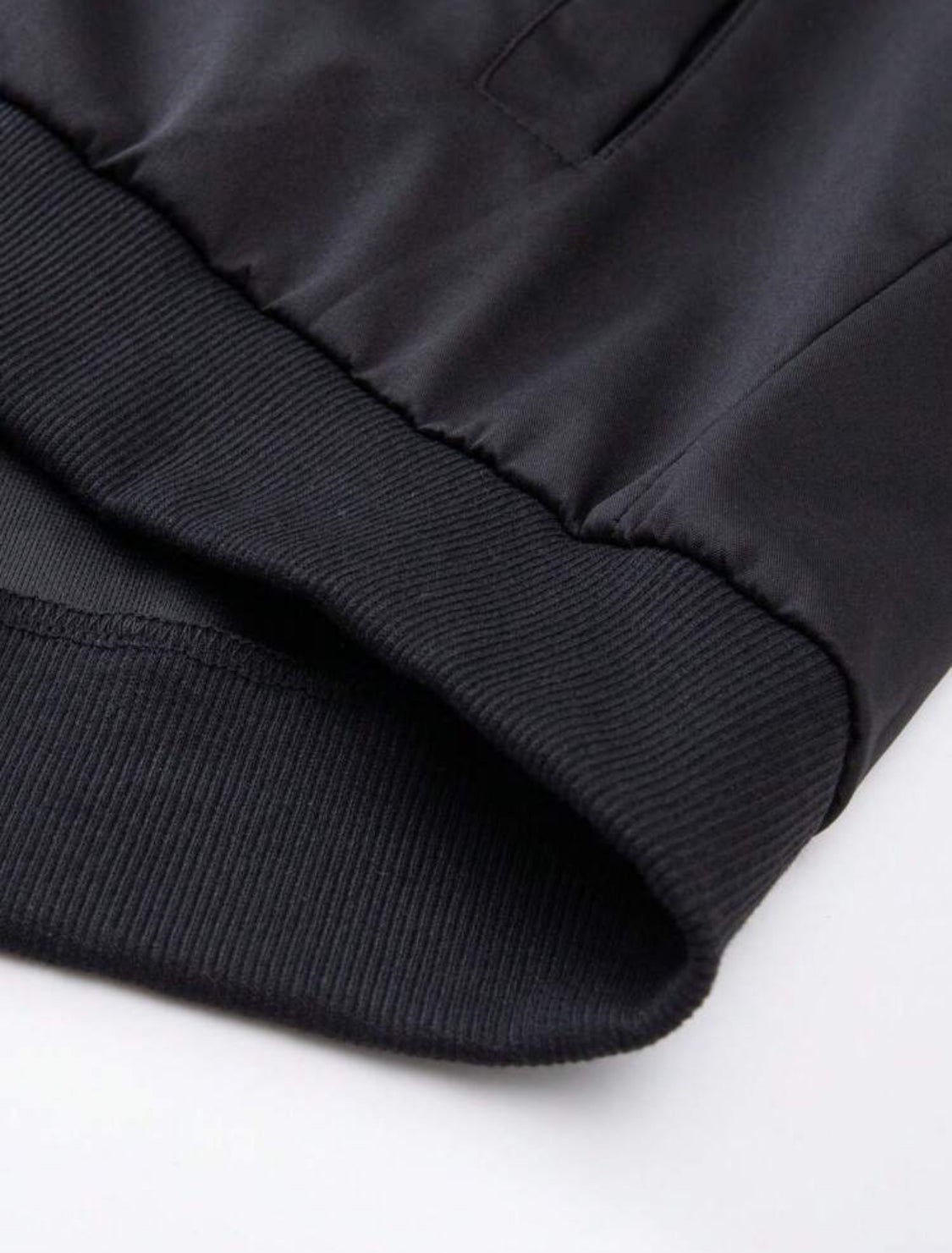 Manfinity Homme Chaqueta bomber básica de cremallera para hombre, lisa, de manga larga, para salir, casual, regalo para novio