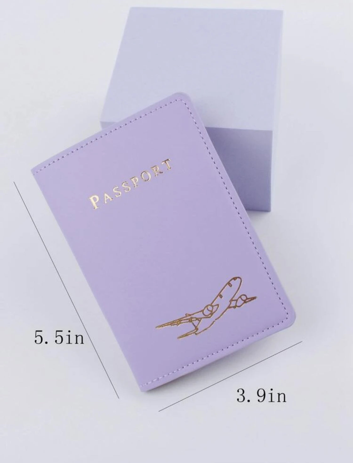 Estuche Para Pasaporte Con Estampado De Letras Porta Pasaporte Cartera Para Pasaporte Útiles Escolares Cosas Escolares Para La Escuela Para Estudiantes Funda Para Pasaporte Para Viajes En Avión Accesorios De Viaje Para El Regreso A La Escuela
