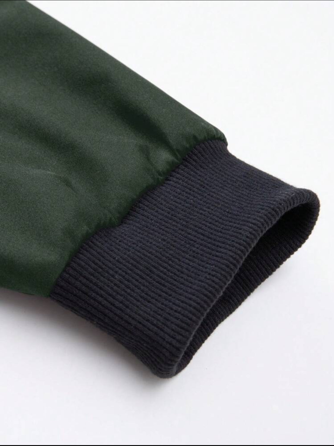 Manfinity Homme Chaqueta casual de manga larga con cremallera frontal y parches de unicolor para hombre