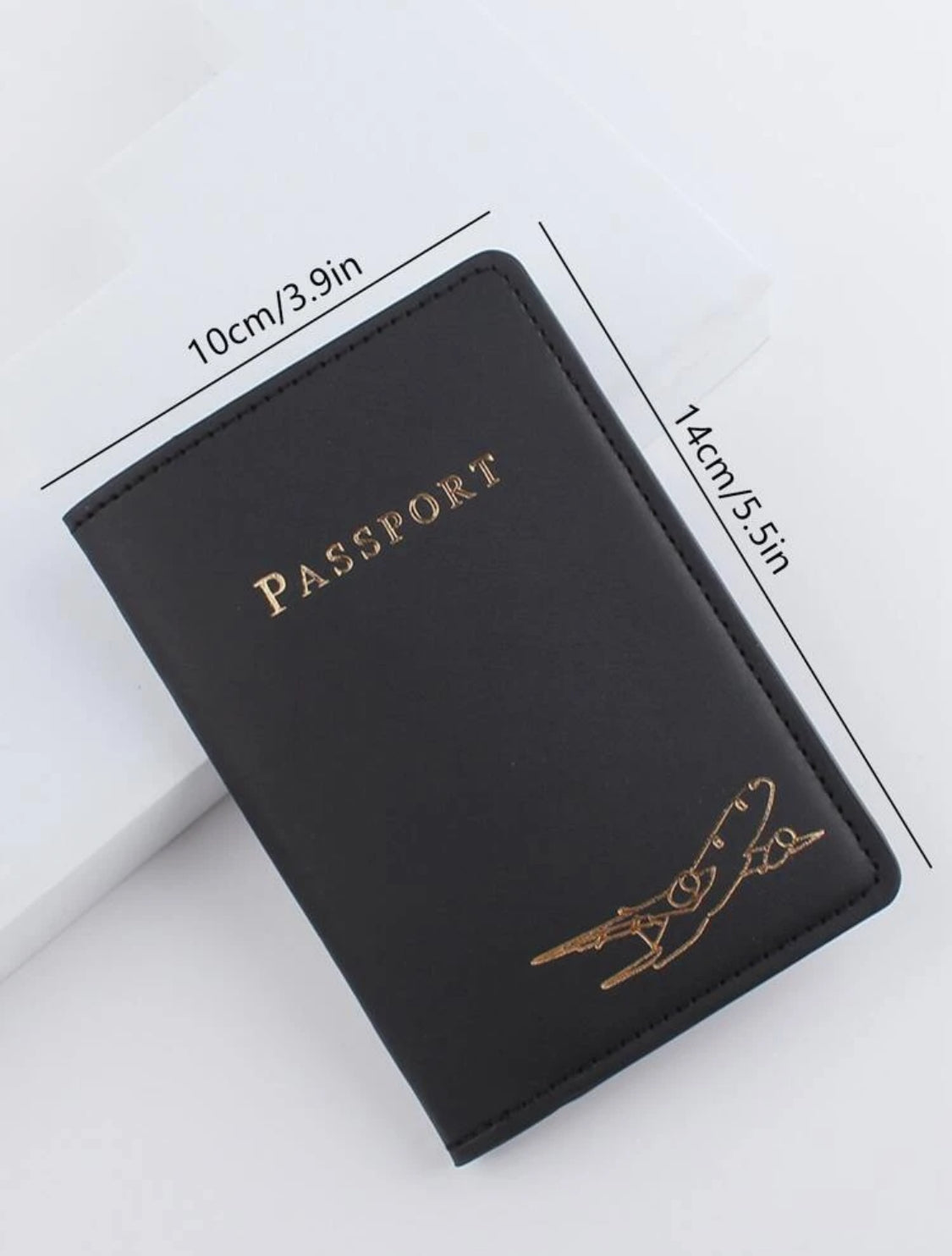 Estuche Para Pasaporte Con Estampado De Letras Porta Pasaporte Cartera Para Pasaporte Útiles Escolares Cosas Escolares Para La Escuela Para Estudiantes Funda Para Pasaporte Para Viajes En Avión Accesorios De Viaje Para El Regreso A La Escuela