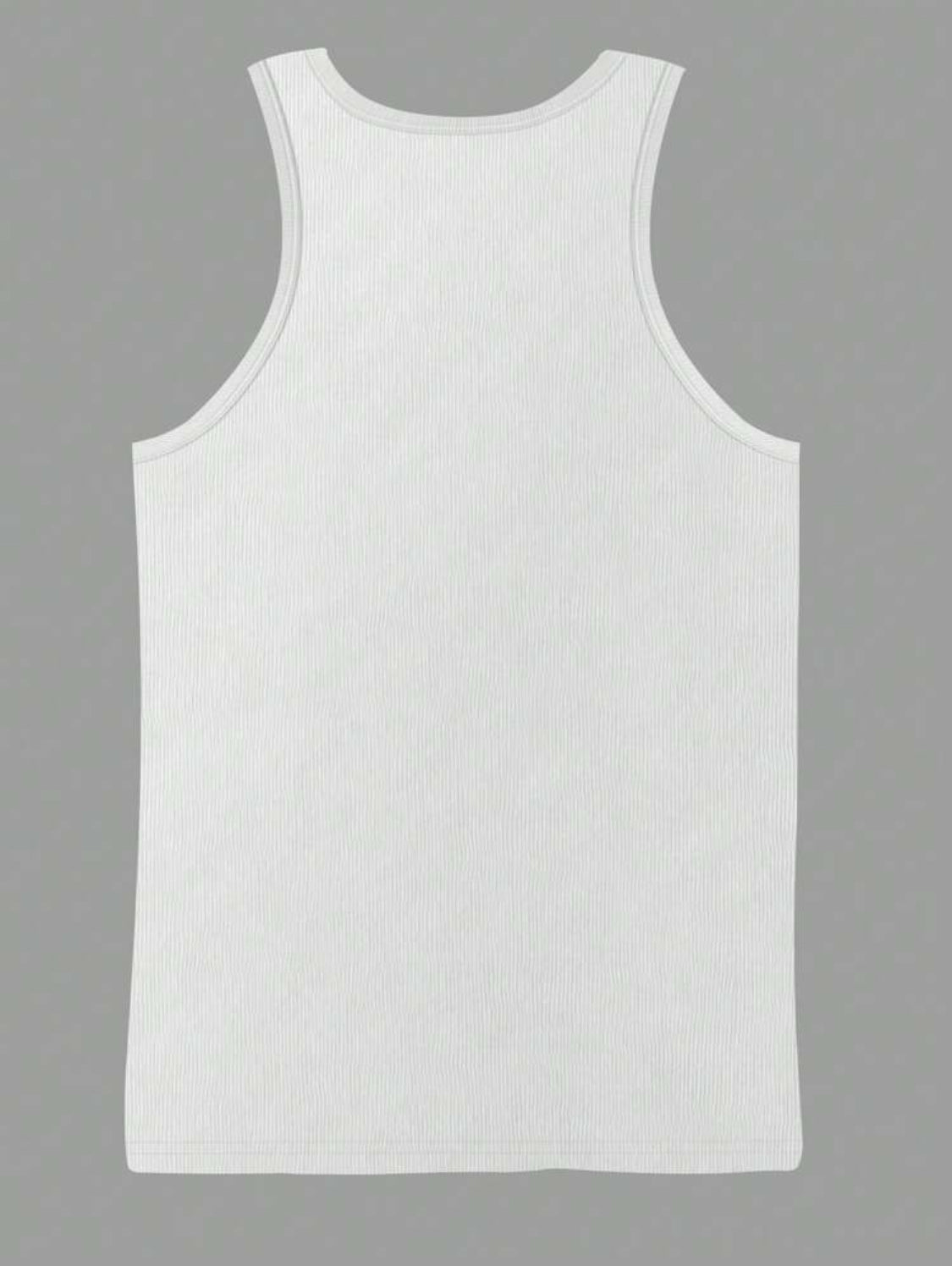 Manfinity Dauomo Camiseta de tirantes casual y simple de unicolor para hombre