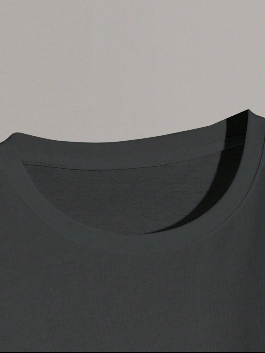 Camiseta de manga corta de cuello redondo casual con estampado de eslogan y figura para hombres, para usar en verano durante el trayecto