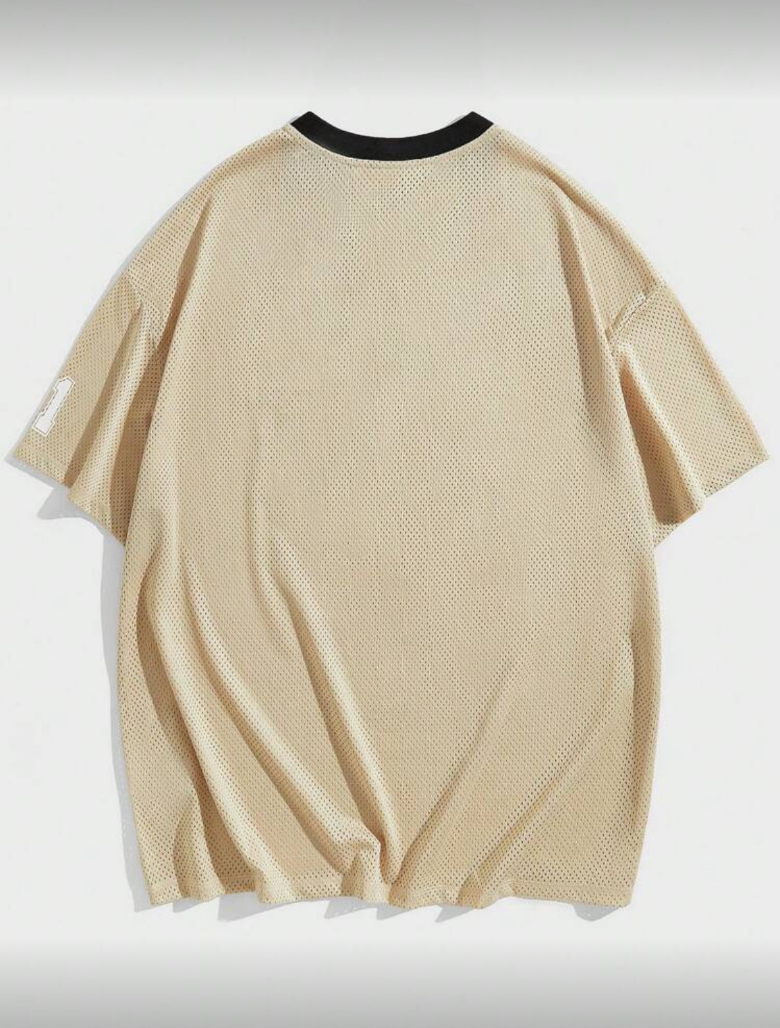 Manfinity VCAY Camiseta de verano para hombre con letra sobresizada e impresión de dibujos animados