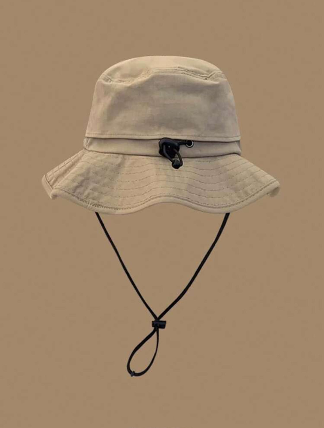 1 pieza Sombrero unisex de ala ancha bordado con letras, sombrero de pesca, sombrero de cubo para uso diario al aire libre, casual en todas las estaciones