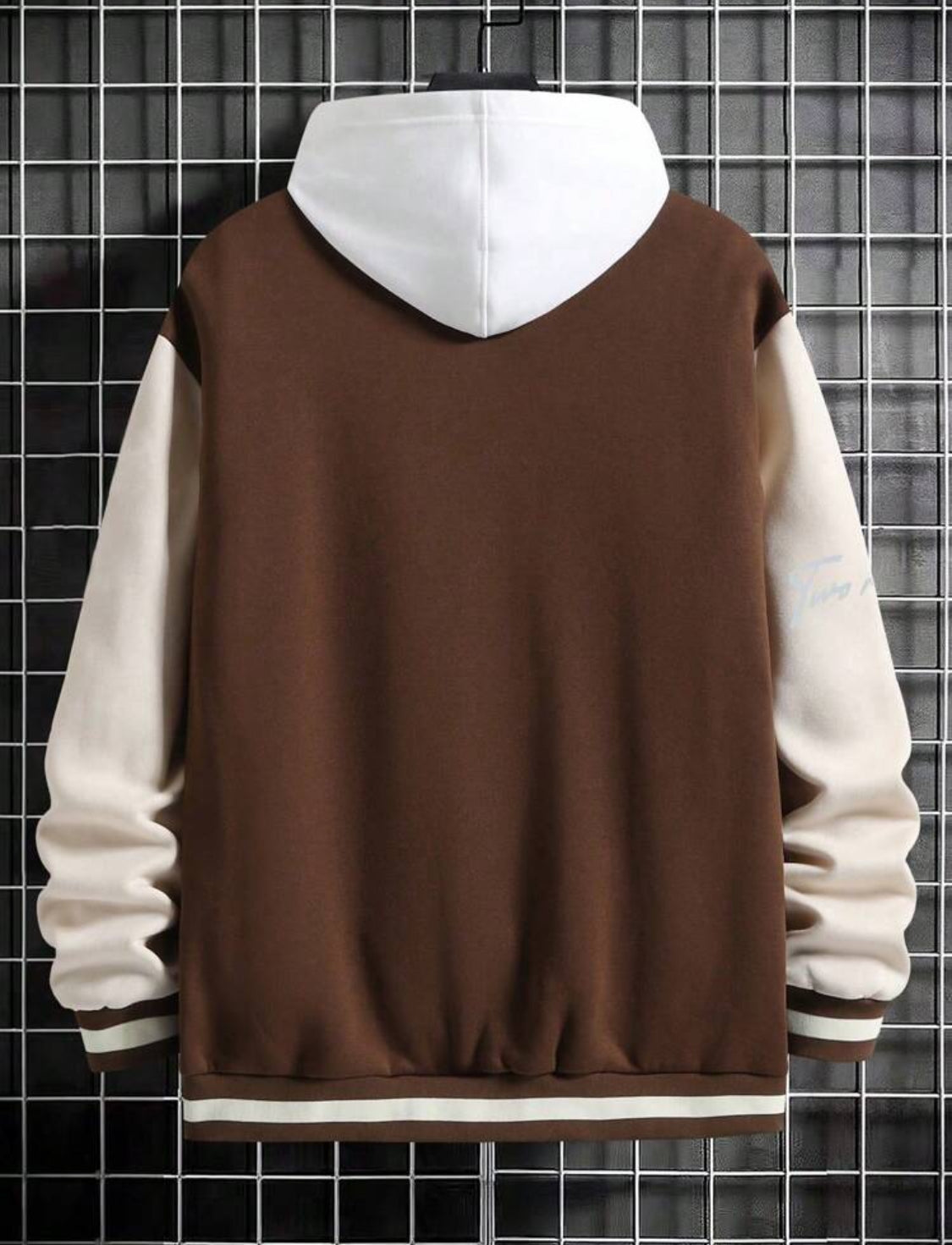 Manfinity Hypemode Chaqueta casual para hombres de unicolor con parches y botones delanteros de manga larga