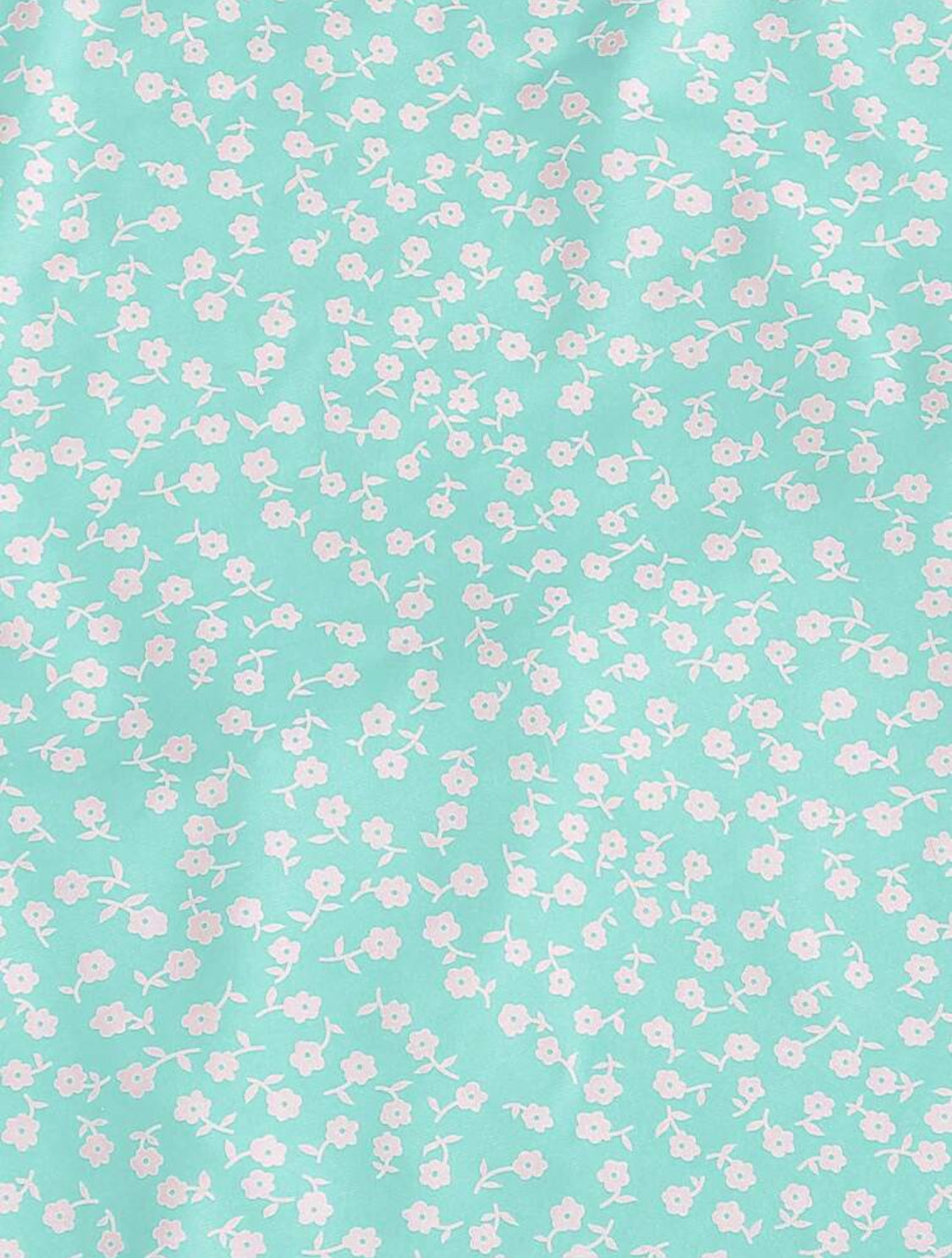 SHEIN Dreamara Top halter floral de margarita con cordón