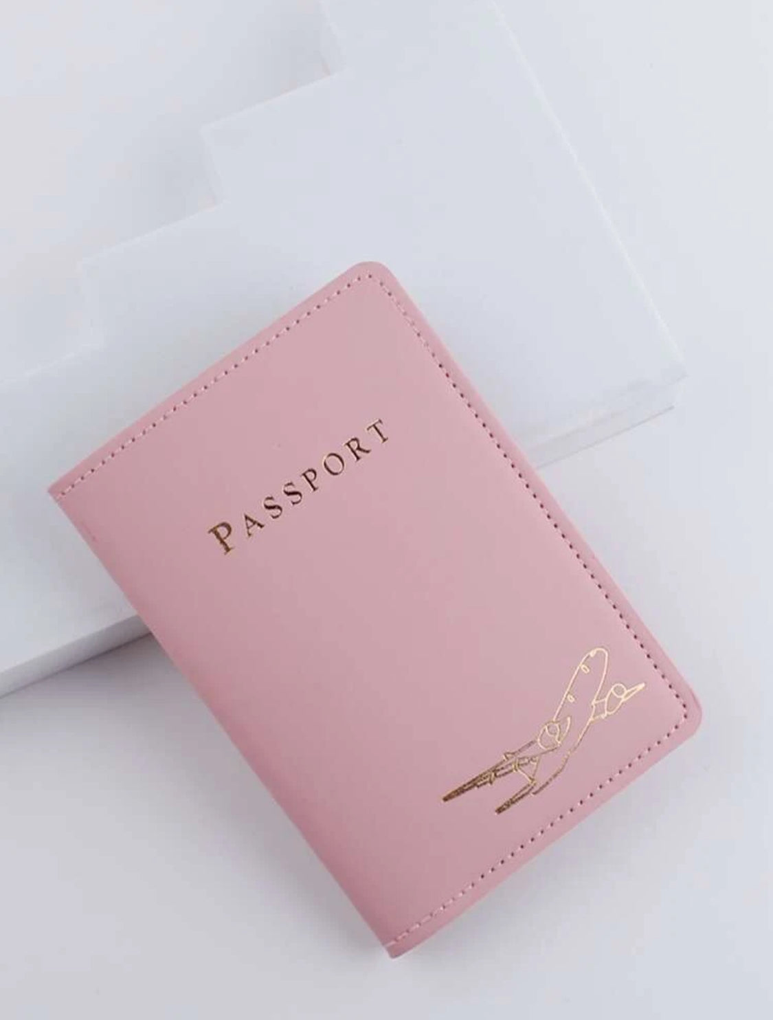 Estuche Para Pasaporte Con Estampado De Letras Porta Pasaporte Cartera Para Pasaporte Útiles Escolares Cosas Escolares Para La Escuela Para Estudiantes Funda Para Pasaporte Para Viajes En Avión Accesorios De Viaje Para El Regreso A La Escuela