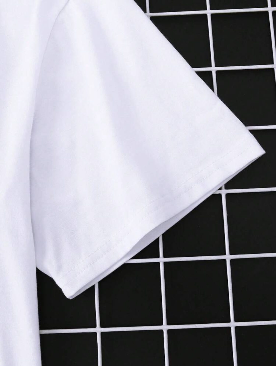 Remera Oversize Manfinity Homme Camiseta de manga corta casual de cuello redondo con estampa gráfica para hombre