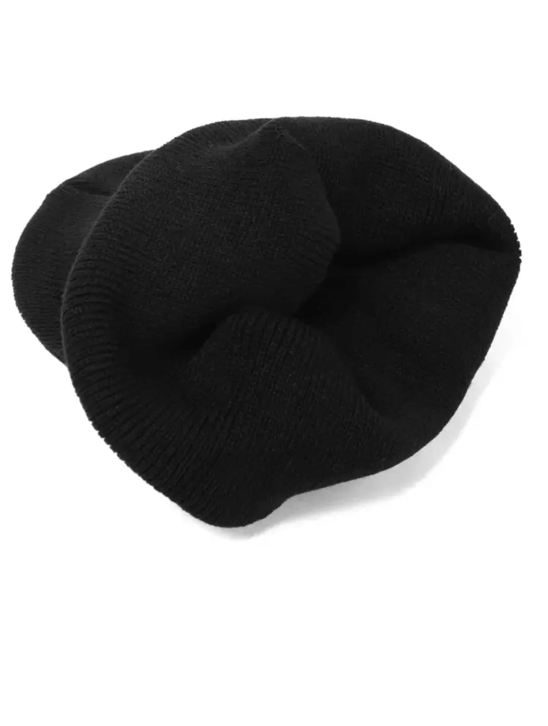 1 pieza Sombrero de punto con detalle fino y estampado de la letra Brooklyn, de moda para mujeres, versátil para invierno y otoño