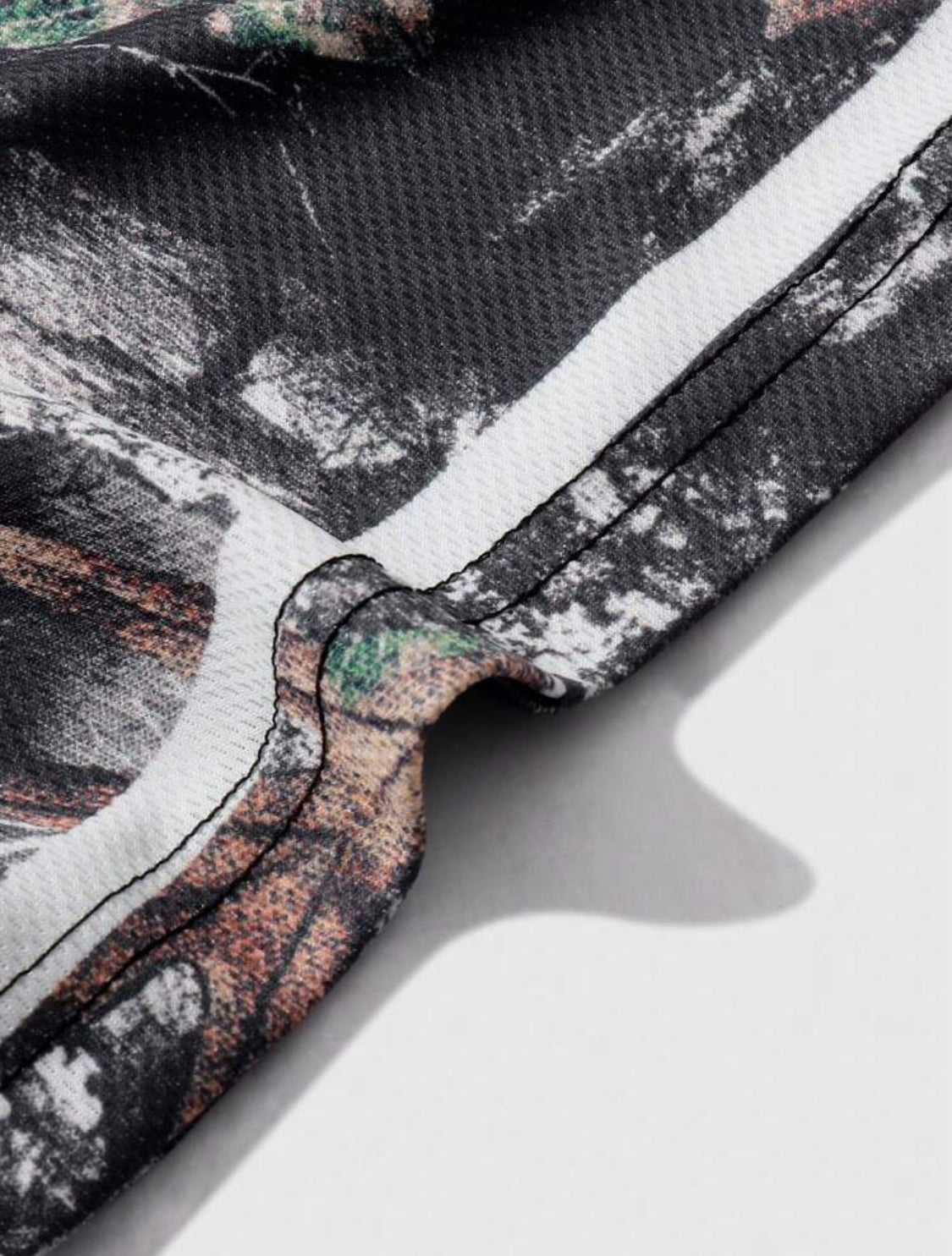 ROMWE MEN Street Life Camiseta de manga corta con estampado para hombres, adecuada para el uso diario en primavera y verano, escuela