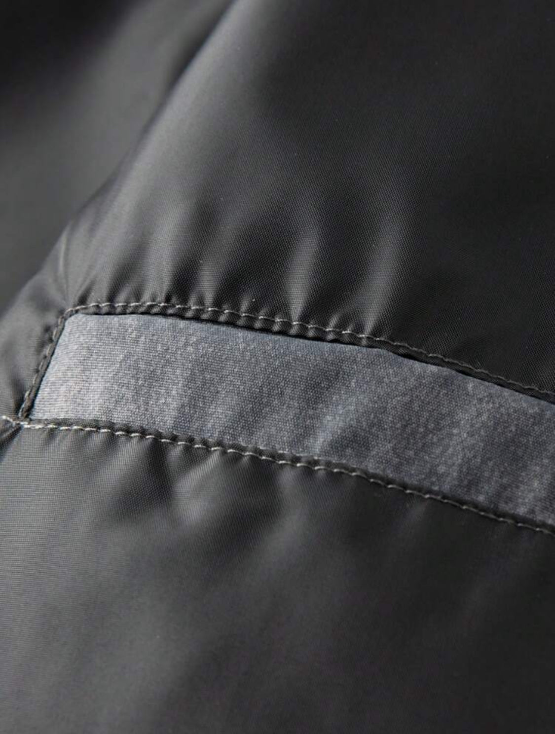 Manfinity Homme Chaqueta y abrigos con cremallera para hombre, uso casual de moda minimalista para todos los días