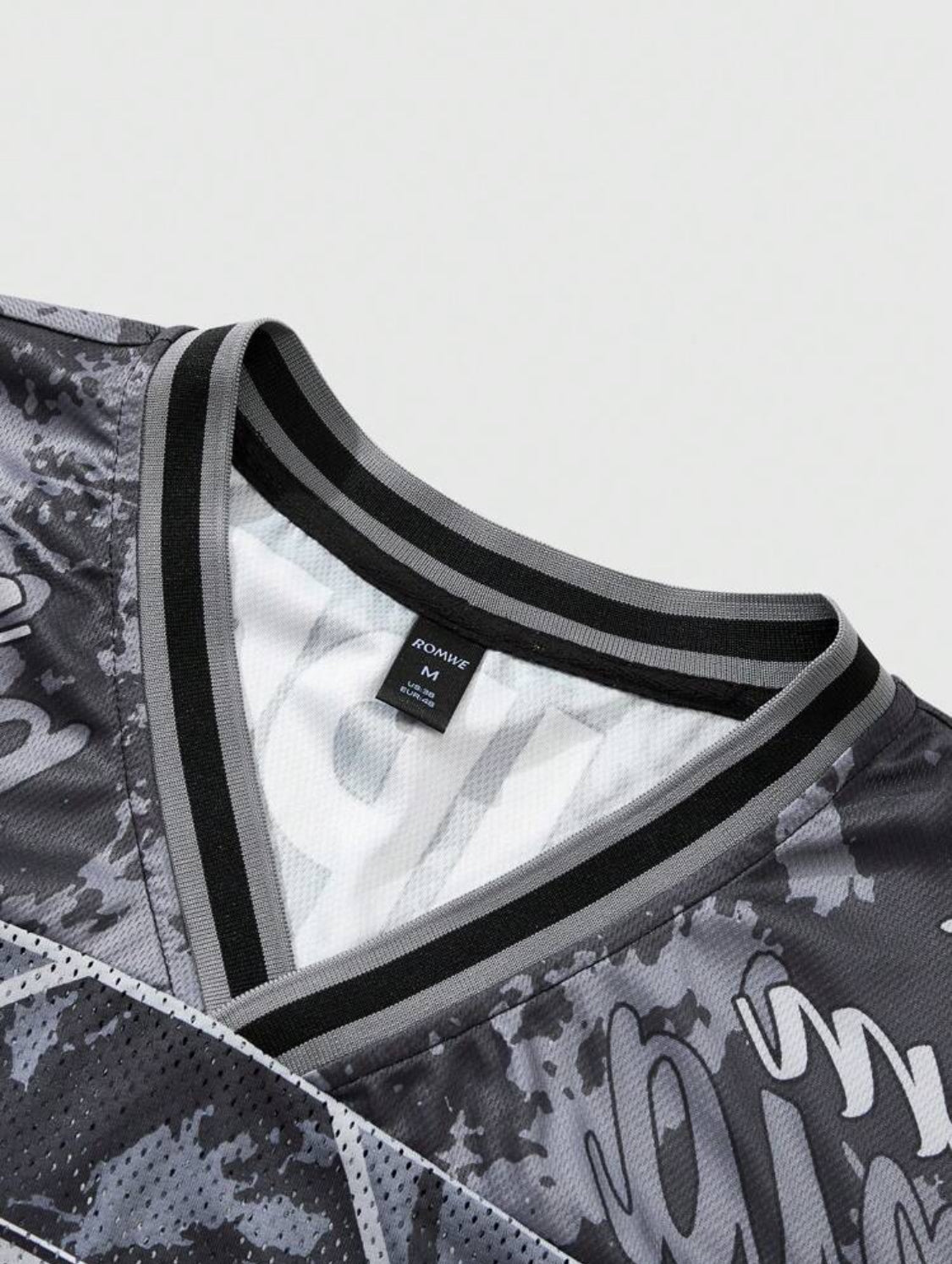 ROMWE MEN Street Life Camiseta deportiva casual y de moda para hombres, adecuada para el verano