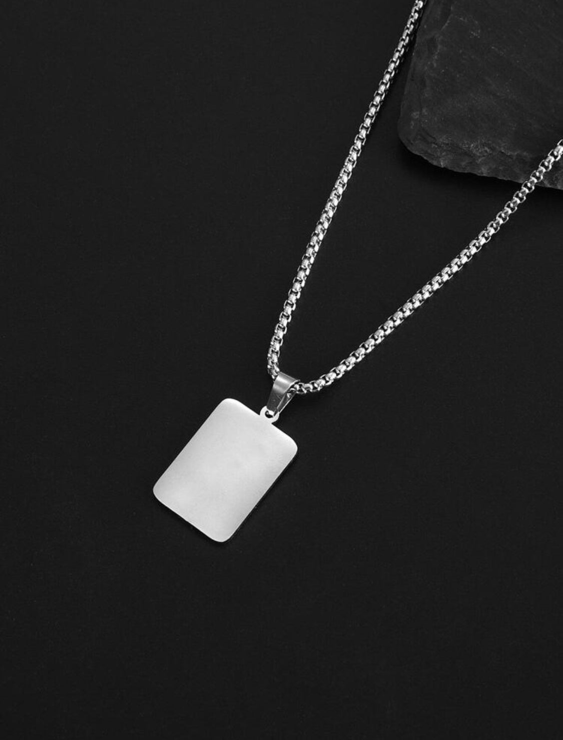 1 pieza de hombres de acero inoxidable Jersey con cadena póker en forma de Collar con colgante , incluido uno póker espada A con uno en forma de corazón colgante