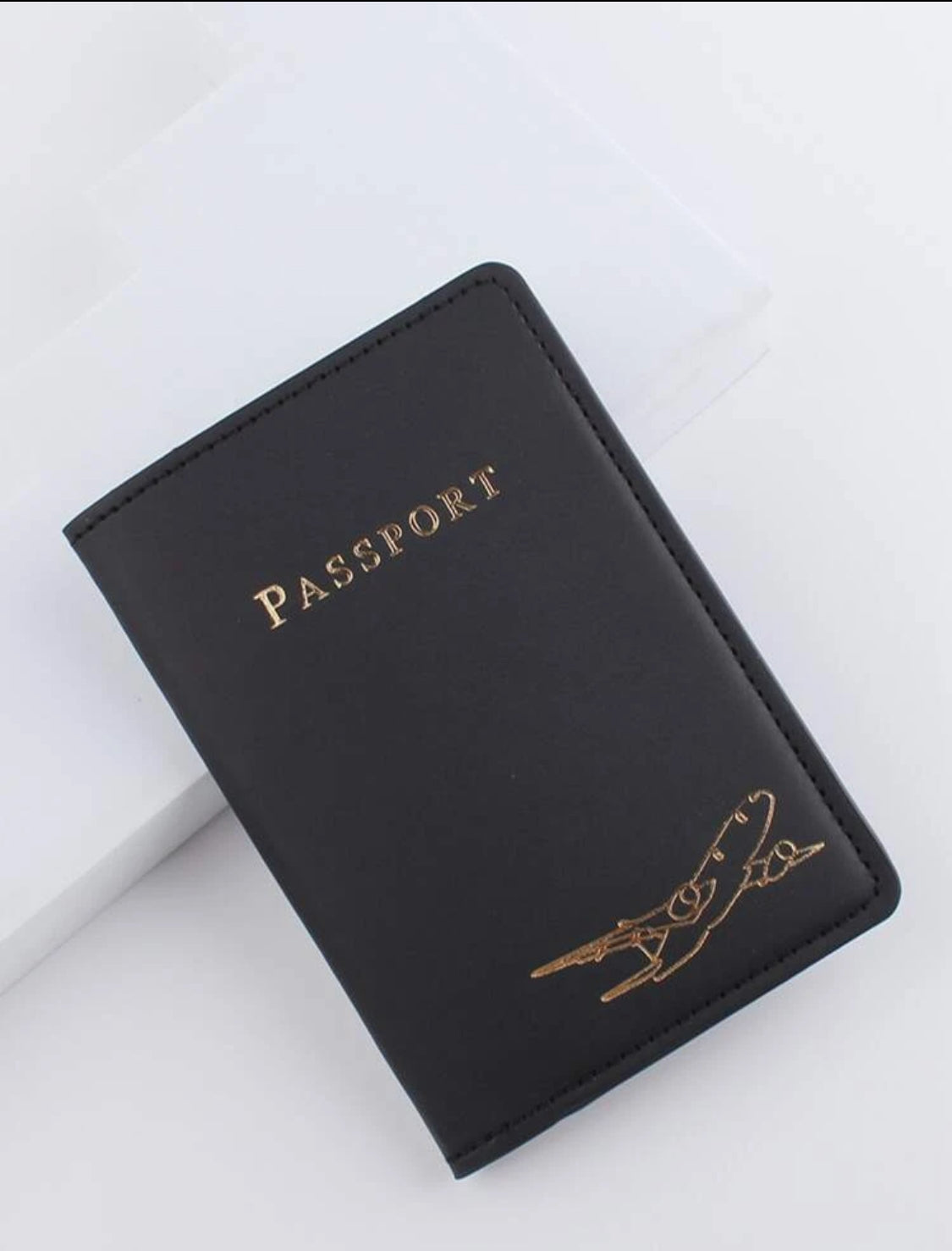 Estuche Para Pasaporte Con Estampado De Letras Porta Pasaporte Cartera Para Pasaporte Útiles Escolares Cosas Escolares Para La Escuela Para Estudiantes Funda Para Pasaporte Para Viajes En Avión Accesorios De Viaje Para El Regreso A La Escuela