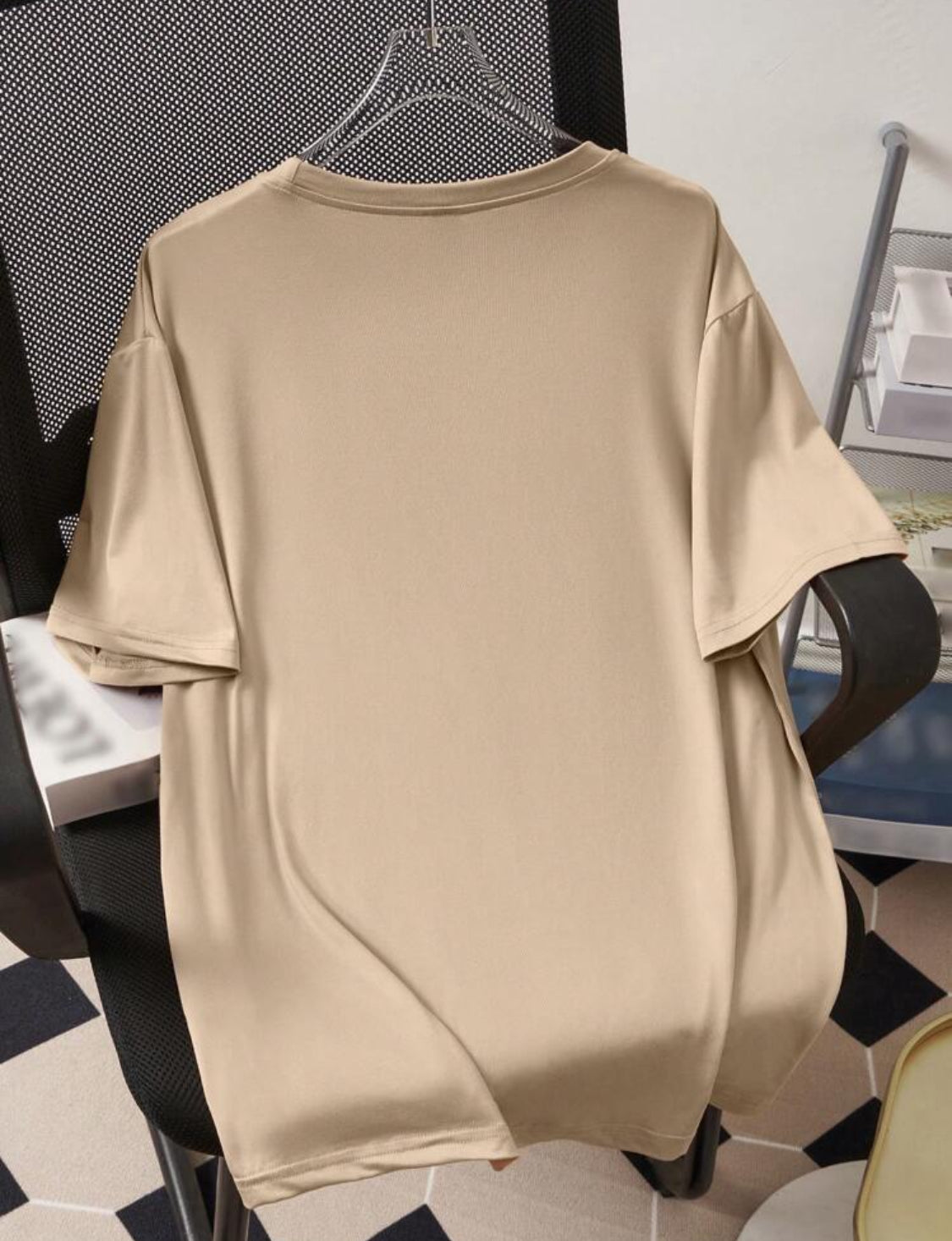 Remera Oversize Manfinity EMRG Camiseta de cuello redondo de manga corta con estampado de letras informal para hombre, de verano