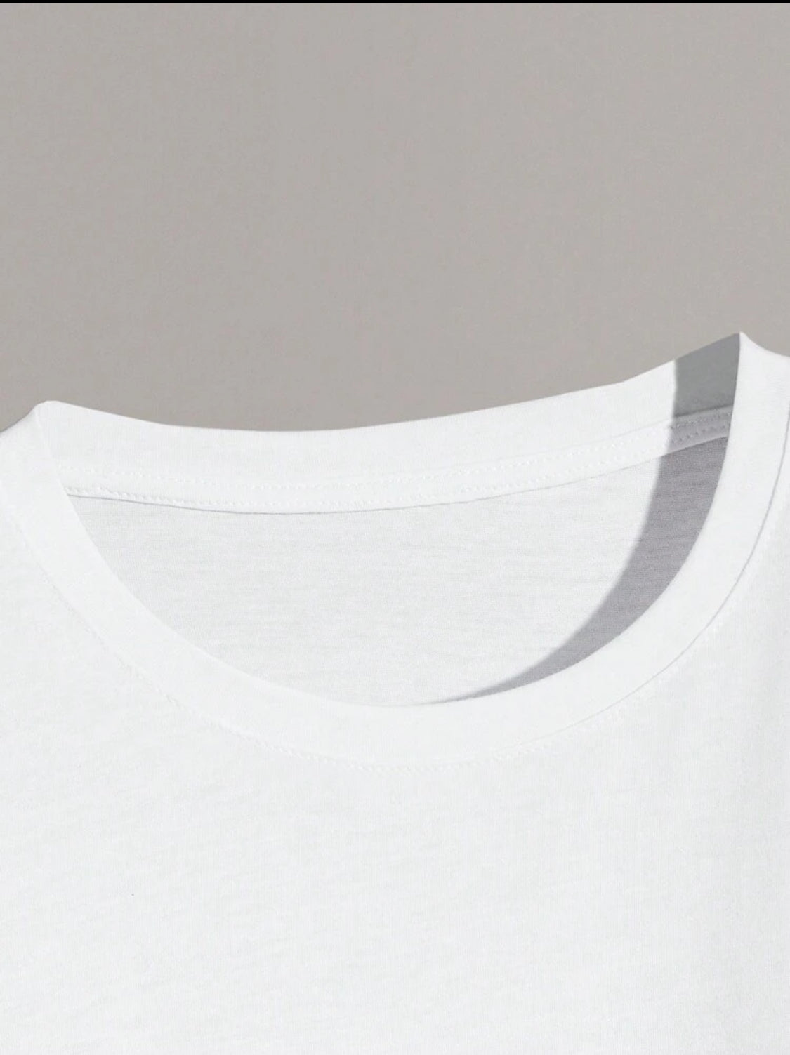 Camiseta casual de manga corta con estampado de lema para hombre para ir y volver del trabajo en verano