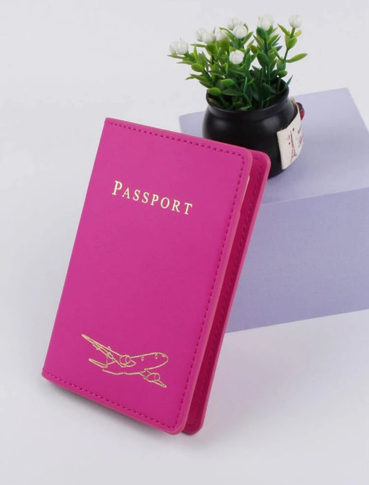 Estuche Para Pasaporte Con Estampado De Letras Porta Pasaporte Cartera Para Pasaporte Útiles Escolares Cosas Escolares Para La Escuela Para Estudiantes Funda Para Pasaporte Para Viajes En Avión Accesorios De Viaje Para El Regreso A La Escuela