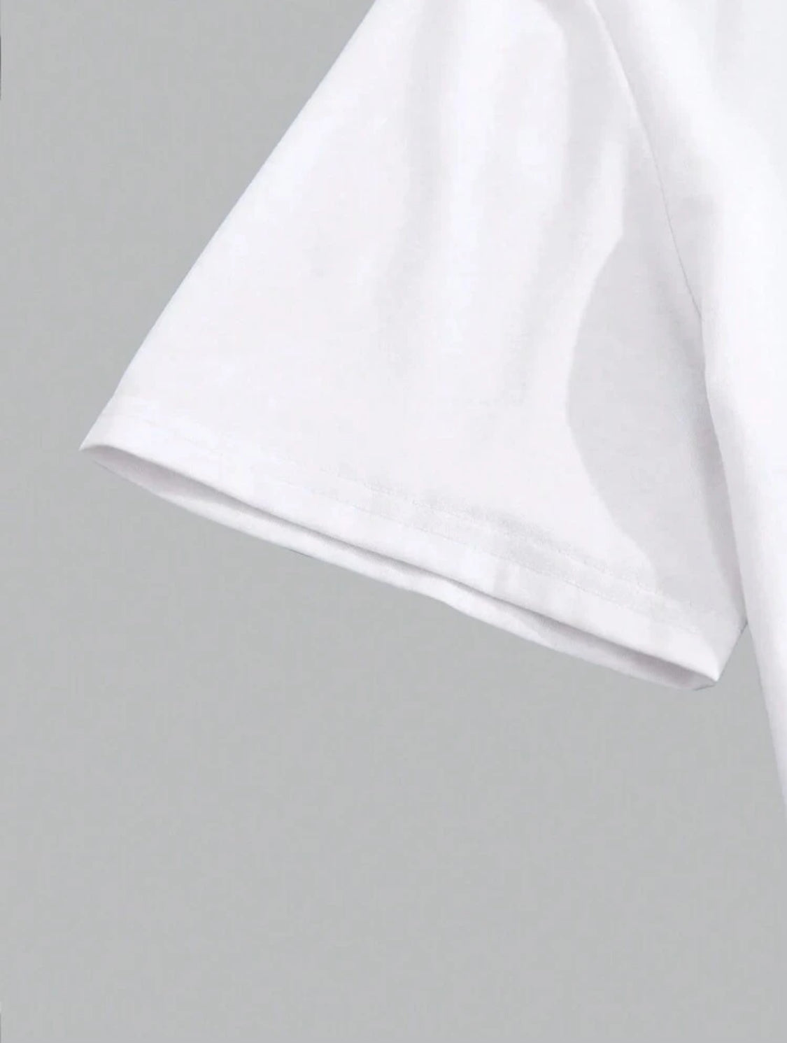 Camiseta casual de manga corta con estampado de lema para hombre para ir y volver del trabajo en verano