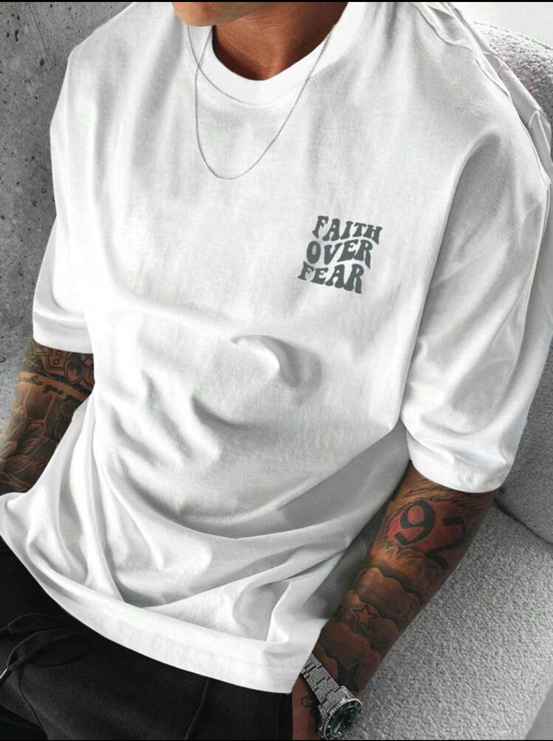 Camiseta casual de manga corta con estampado de lema para hombre para ir y volver del trabajo en verano