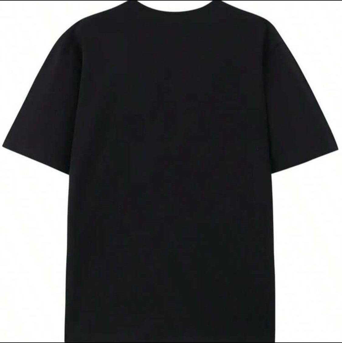 Camiseta de hombre con estampado de dibujos animados de hip-hop - Algodón informal, cuello redondo, corte regular, estampado geométrico, lavable a máquina - Ropa urbana con estilo
