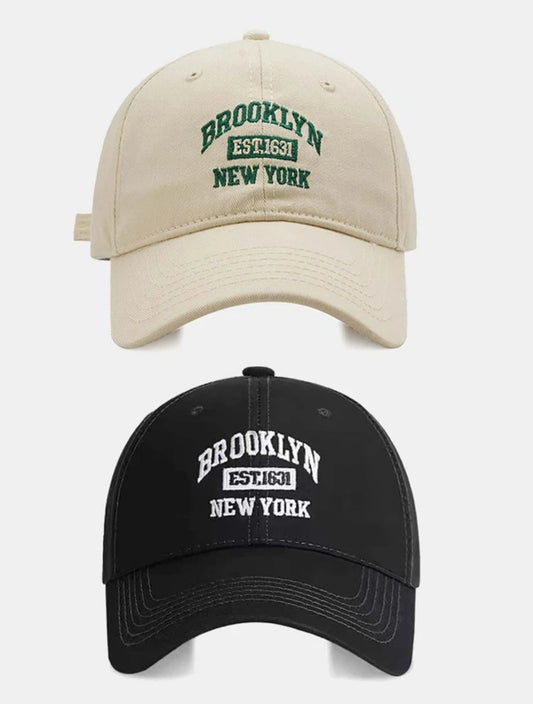 Gorras de béisbol casuales bordadas con letras para mujer, para uso diario
