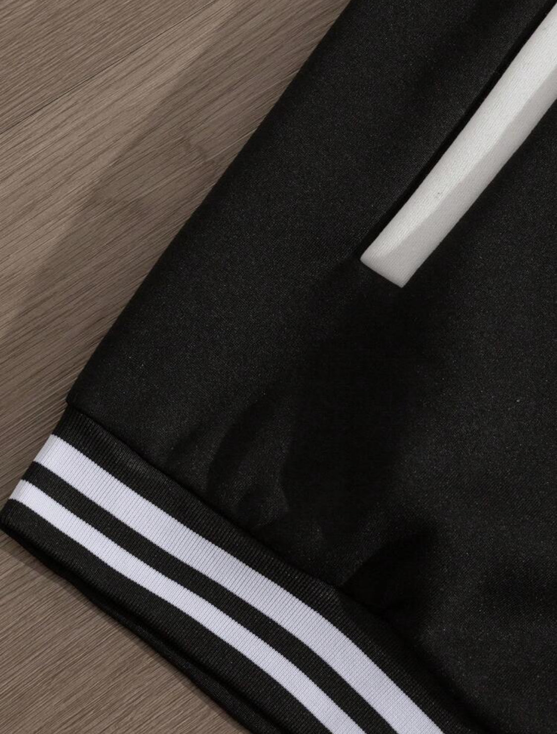 Manfinity EMRG Chaqueta de béisbol de manga larga con estampado sencillo para uso diario para hombres, diseñador, urbano, graffiti, color block, amigos