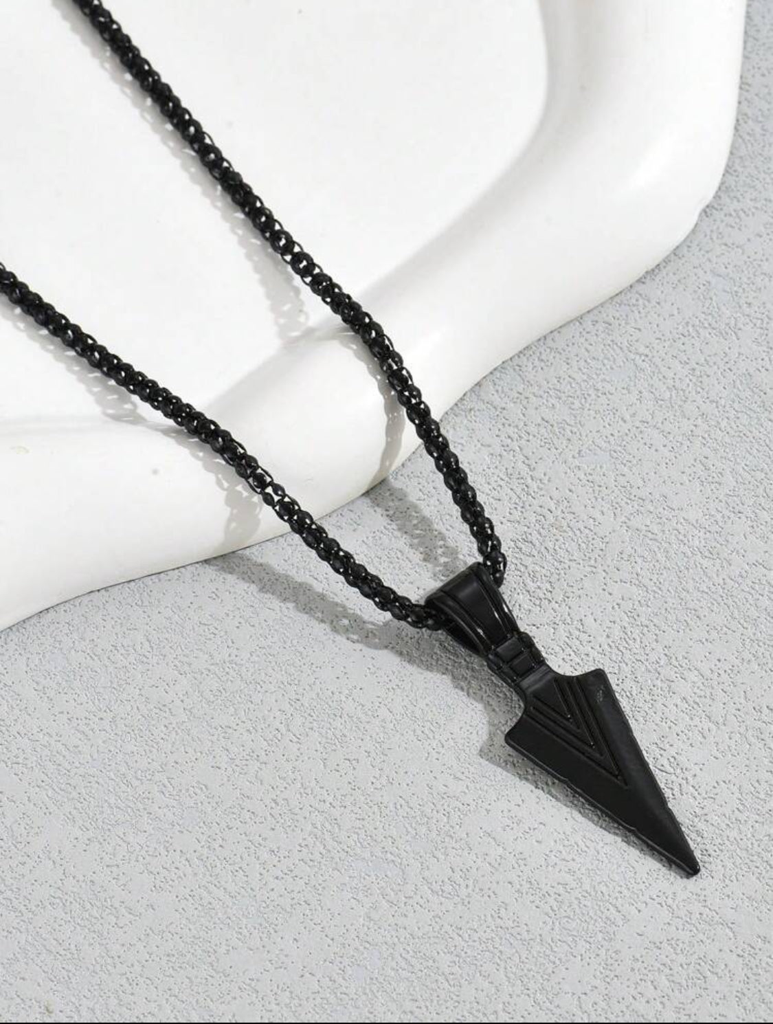 Collar De Moda De Diseño De Flecha De Aleación Para Hombres, Adecuado Para Regalos De Joyería Y Estilismo De Moda