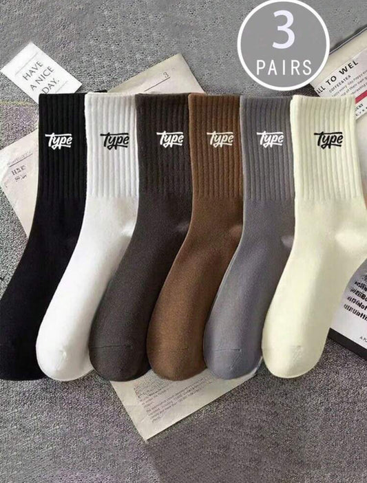 Pares de calcetines de media longitud de unicolor con para hombres, antiolor y absorbentes de sudor