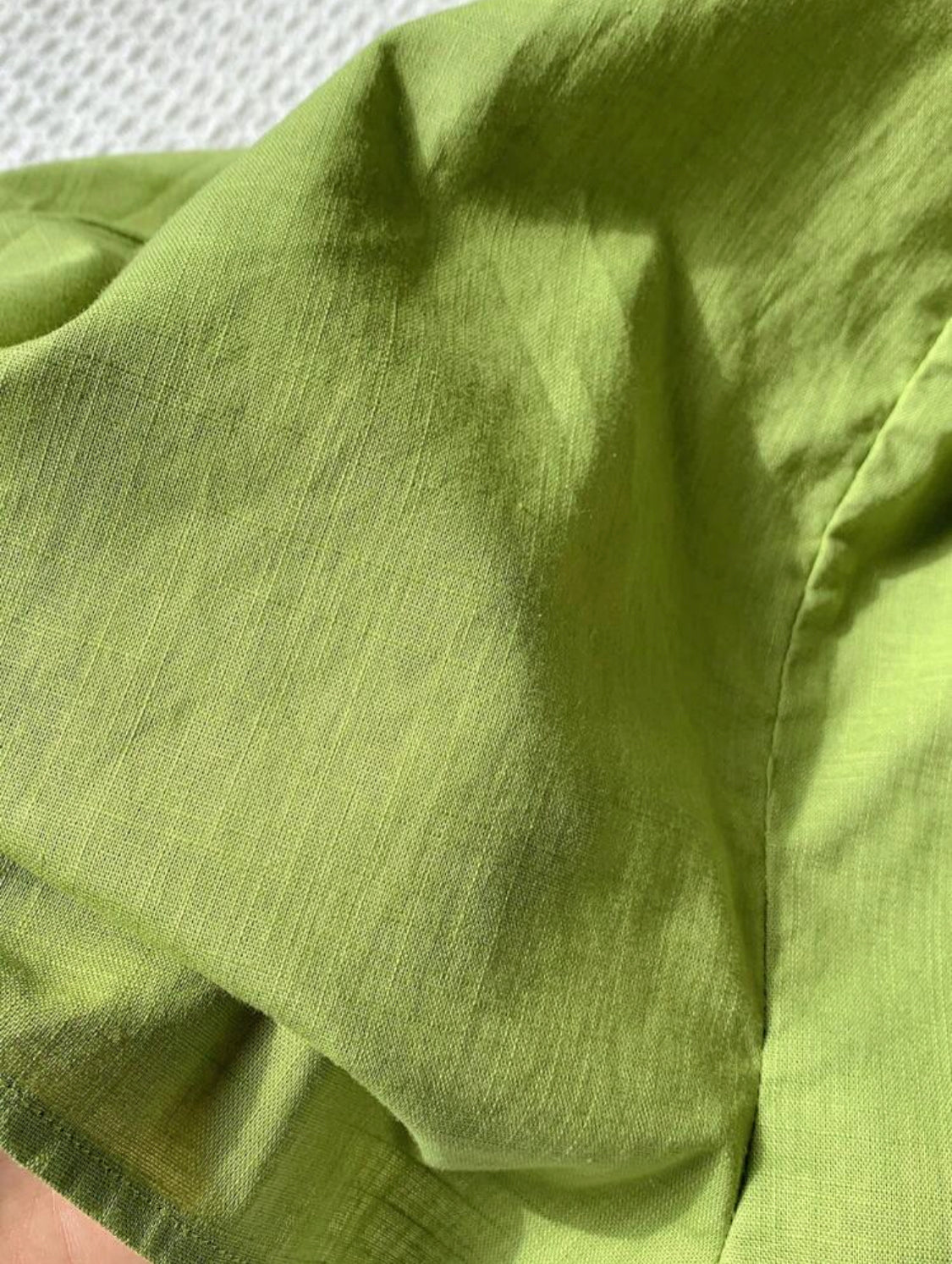 SHEIN Comfortcana Rompers de lino para el verano con corte lateral, cintura plisada, sin tirantes y con espalda descubierta