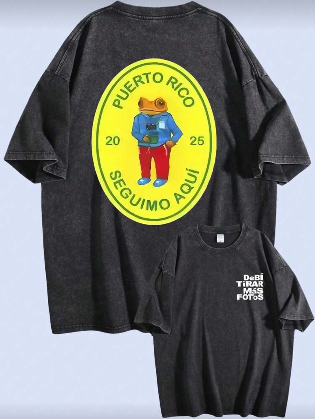 Remera Premium DTMF de Bad Bunny 2025