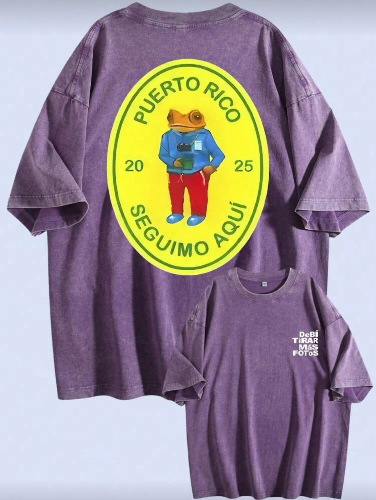 Remera Premium DTMF de Bad Bunny 2025