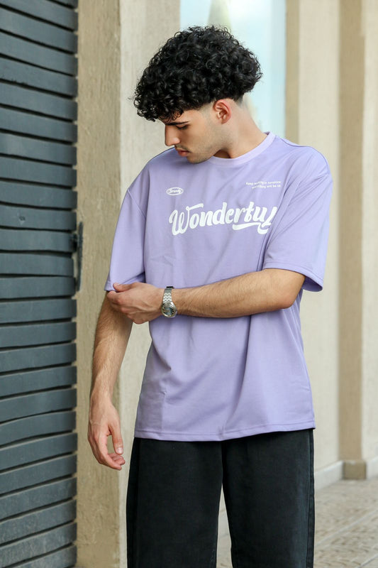 Remera Oversize Manfinity EMRG Hombres Camiseta de hombros caídos con estampado de slogan
